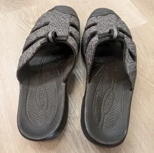 Keen Black Gray Belize Slide Sandals. Size 9.5 Amazon.com | KEEN Men main image 4